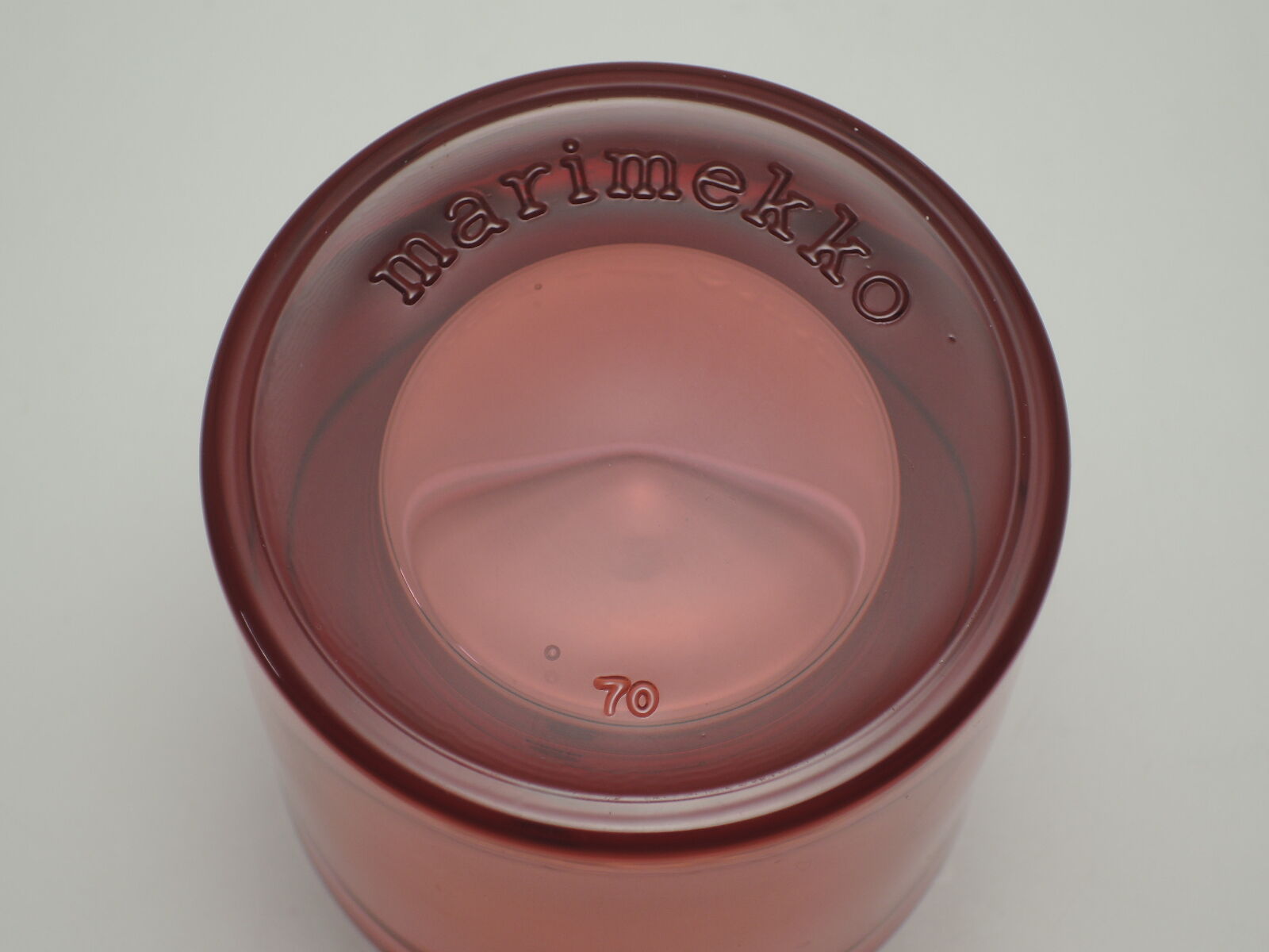 レッドガーネット イッタラ キビ キャンドルホルダー iittala kivi Red