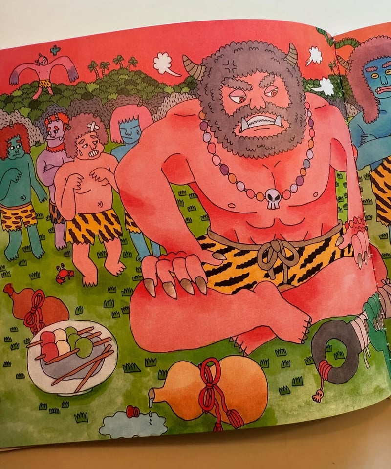 絵本「本当は仲良くしたかった⁉鬼無のももたろう」 | TAICHI