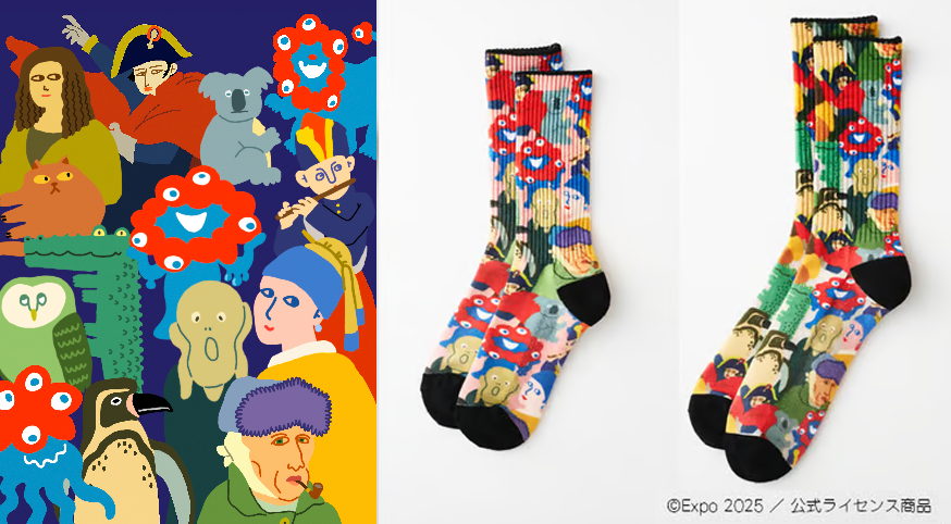 Muu 匿名/12時までの購入即日発送 ミャクミャクソックス発送開始のお知らせ（8/30情報更新） | TAICHI