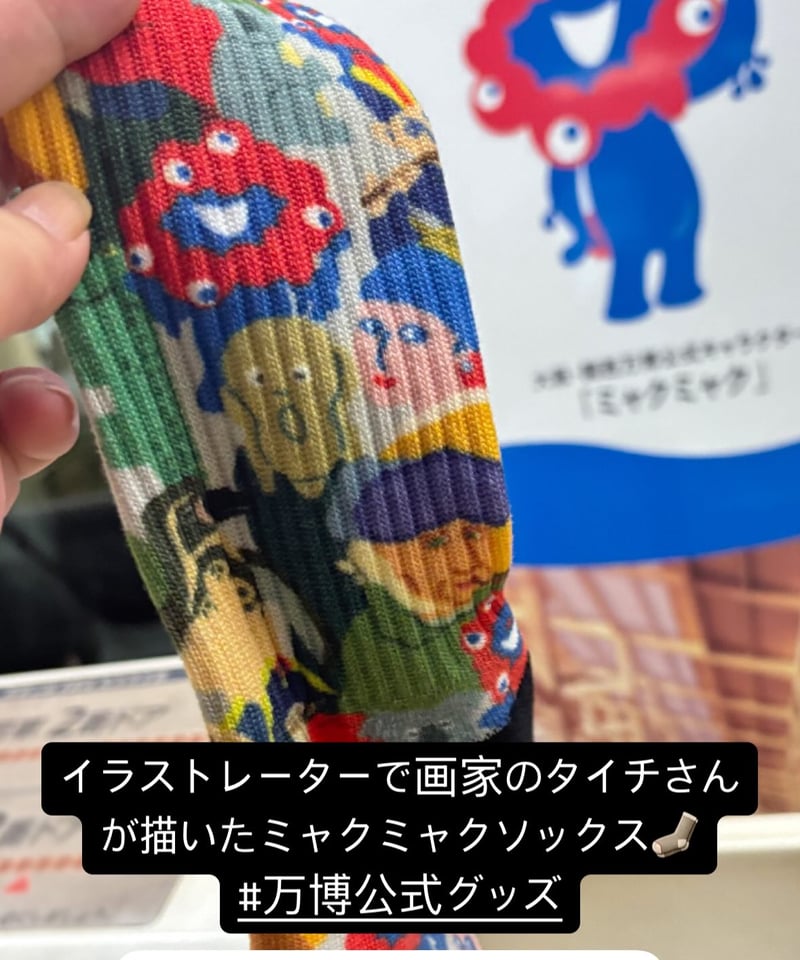 プリントソックス｜EXPO2025公式グッズ | TAICHI ONLINE SHOP