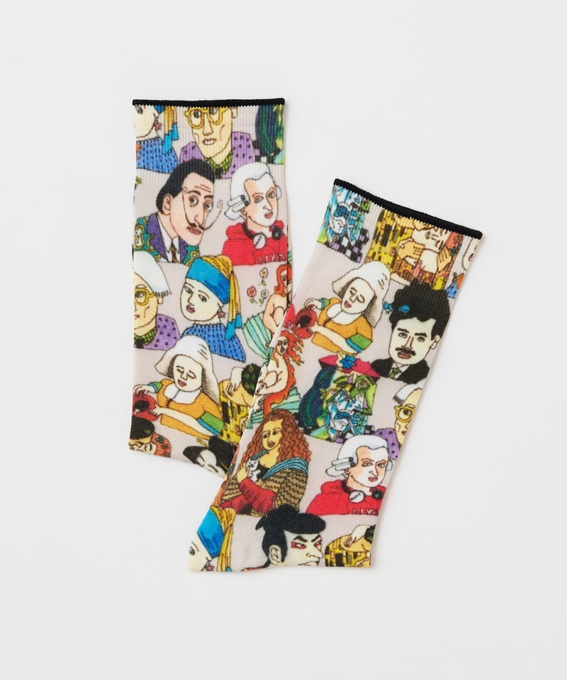 プリントソックス｜有名人12人｜WOMEN | TAICHI ONLINE SHOP
