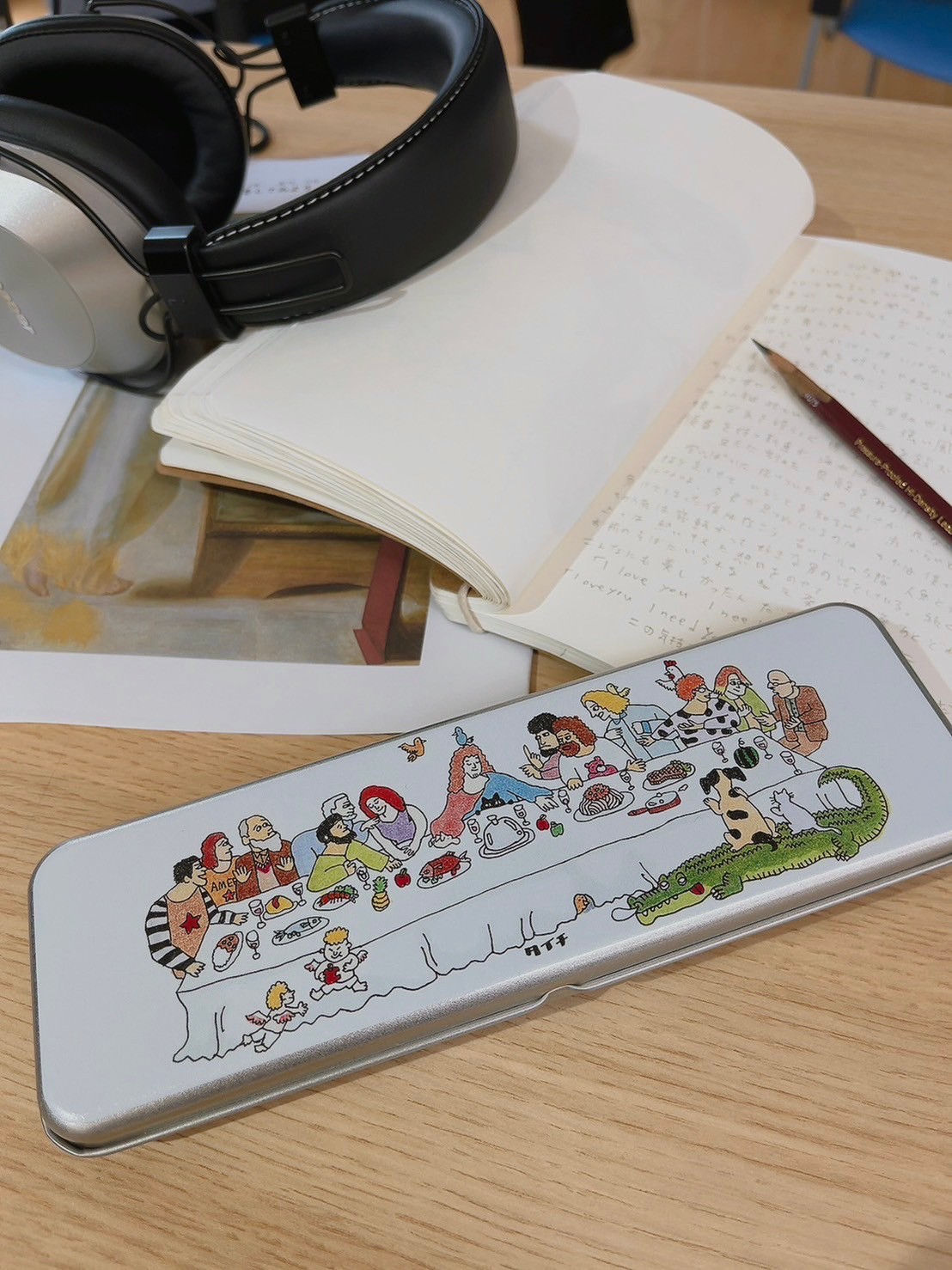 Crunch Bird MBSラジオ ヤンタンノベルティ 缶ペンケース ☆希少☆ 缶ペンケース｜最高の晩餐 | TAICHI ONLINE SHOP