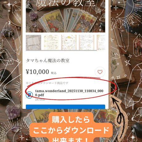 タマちゃん魔法の教室