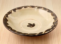 七寸皿（沖縄・読谷・工房十鶴・柄溝康助&聖子） | ヒビノイロドリ