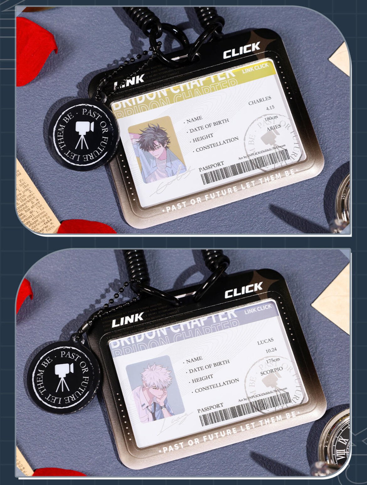 時光代理人 英都篇シリーズ キーホルダー付きカードケースセット