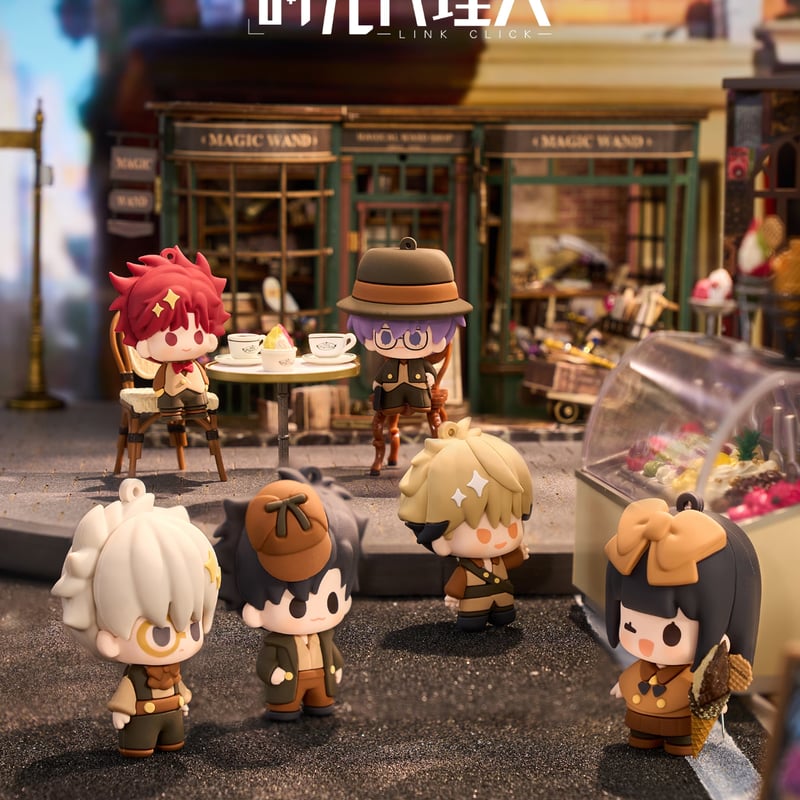 時光代理人 英都学院シリーズ ミニキャラフィギュアキーホルダー