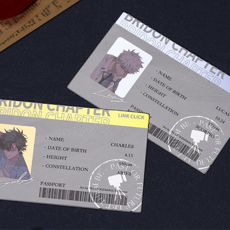 時光代理人 英都篇シリーズ キーホルダー付きカードケースセット