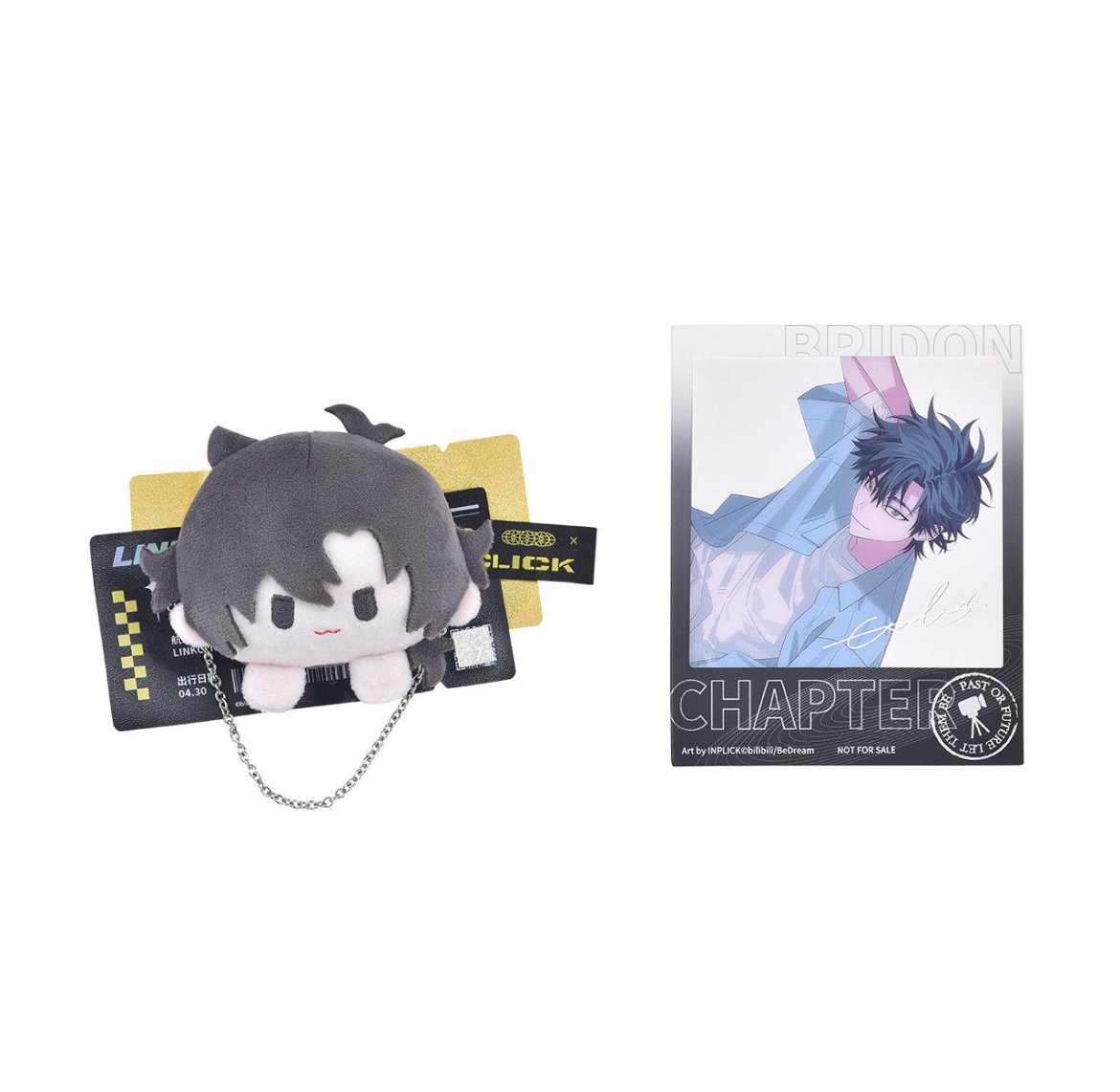 時光代理人 英都篇シリーズ ぬいぐるみバッジ＆フォトカードセット