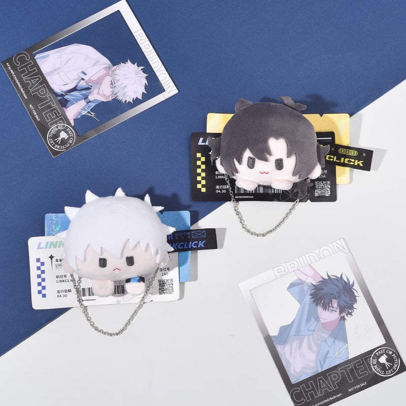 時光代理人 英都篇シリーズ ぬいぐるみバッジ＆フォトカードセット