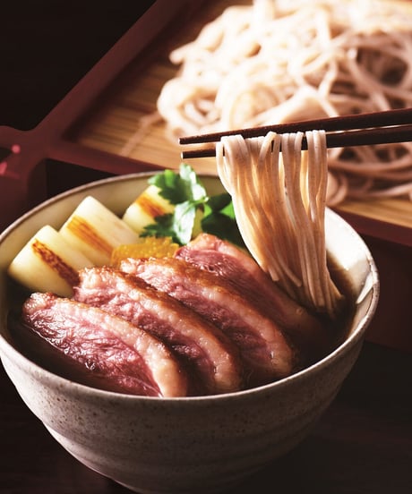 霧しな　鴨だしせいろ蕎麦 つゆ付き　12食入