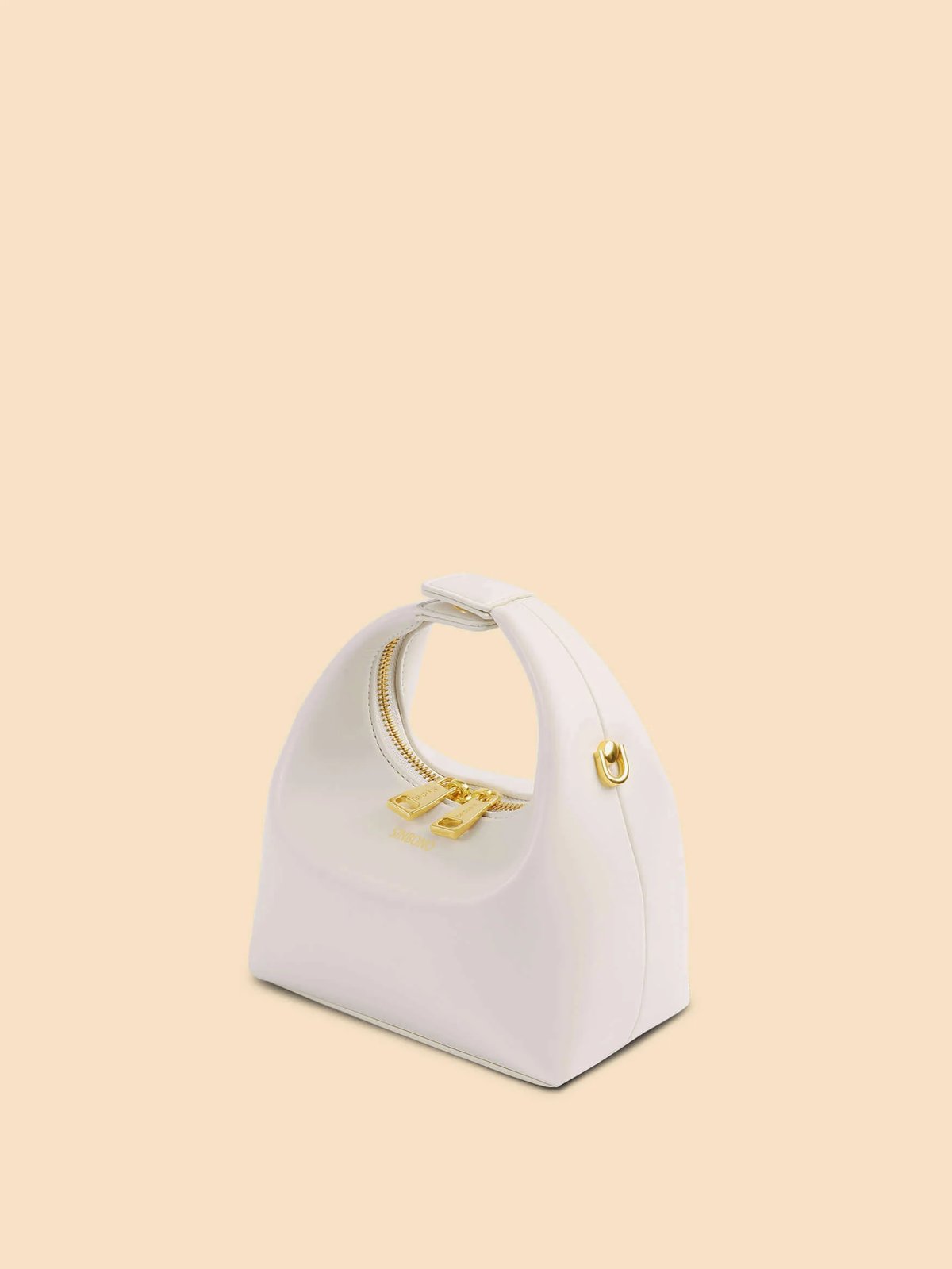 Vienna Top Handle Crossbody Bag - Ivory | SINBONO