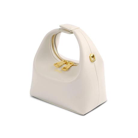 Vienna Top Handle  Crossbody Bag - Ivory