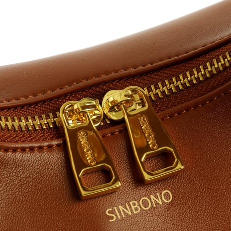 Vienna Top Handle  Crossbody Bag - Brown