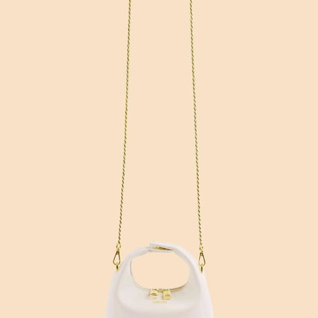 Vienna Top Handle  Crossbody Bag - Ivory