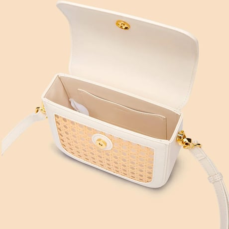 Grace Top Handle Crossbody Bag  - Ivory