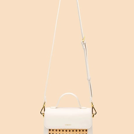 Grace Top Handle Crossbody Bag  - Ivory