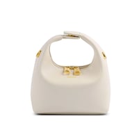 Vienna Top Handle  Crossbody Bag - Ivory