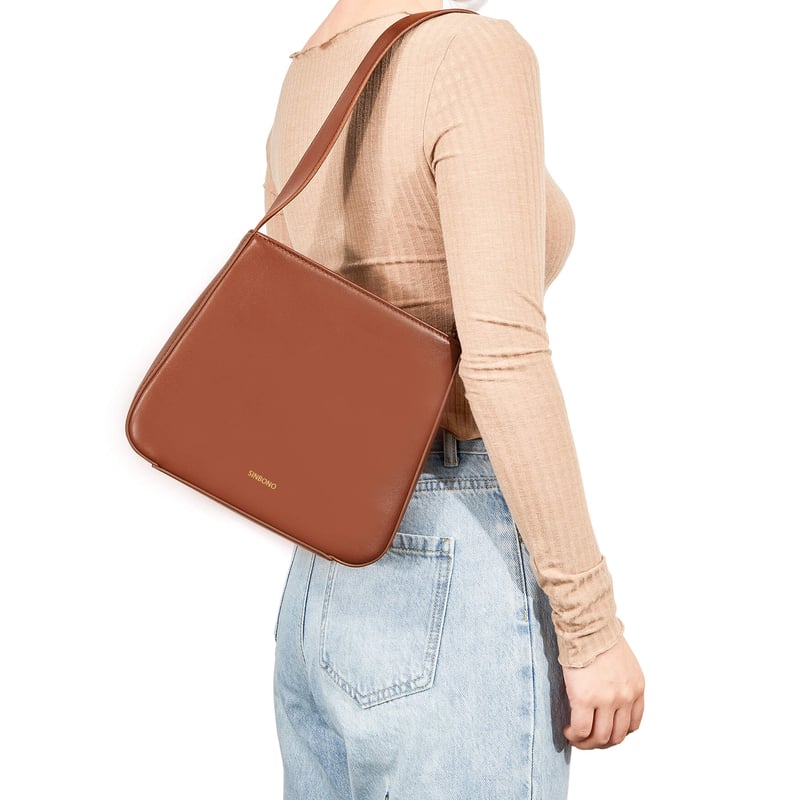 Betty Shoulder Bag- Brown | SINBONO