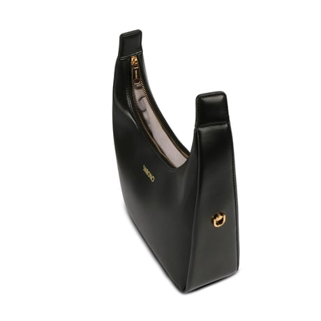 Medium Vienna Top Handle  Crossbody Bag  - Black