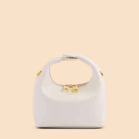 Vienna Top Handle  Crossbody Bag - Ivory