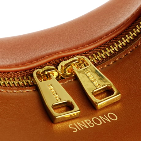 Medium Vienna Top Handle  Crossbody Bag  - Brown