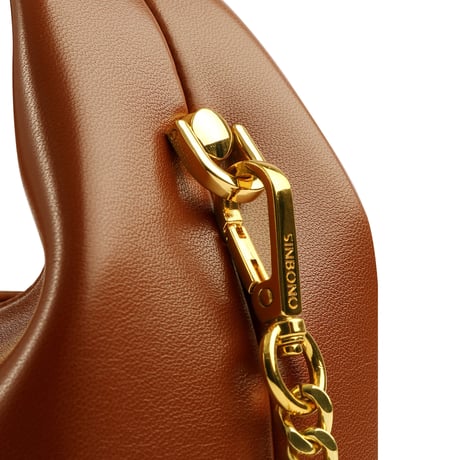 Vienna Top Handle  Crossbody Bag - Brown