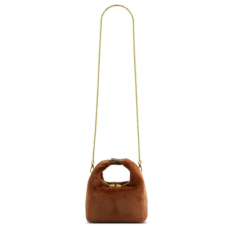Vienna Top Handle  Crossbody Bag - Toffee