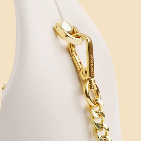 Vienna Top Handle  Crossbody Bag - Ivory