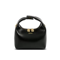 Vienna Top Handle  Crossbody Bag - Black