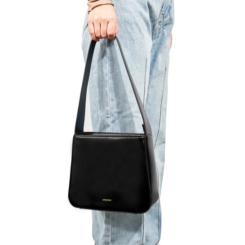 Betty Shoulder Bag- Black | SINBONO