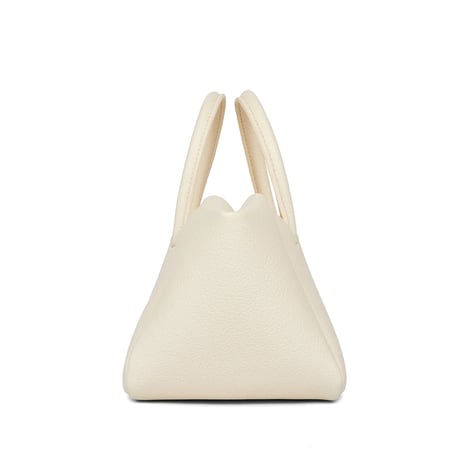 Selena Ruched Hobo Handle Crossbody Bag - Ivory