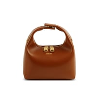 Vienna Top Handle  Crossbody Bag - Brown