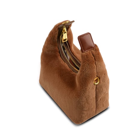 Vienna Top Handle  Crossbody Bag - Toffee