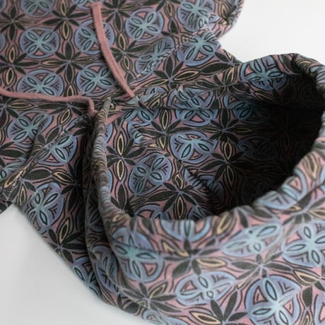 STUSSY FLORAL SWEAT HOODIE