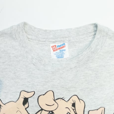 "Three Little Pigs" Front & Back Print T-shirt