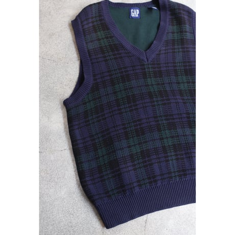 90’s GAP Cotton knit vest #1