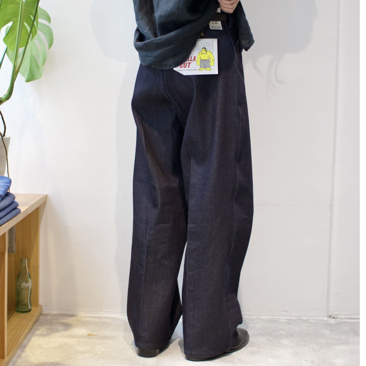 新品USA Ben Davis Gorilla Indigo Denim Gorilla Cut Pants - Indigo Denim