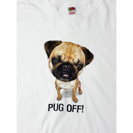 Flatine Applejack PUG OFF! DOG TEE #8