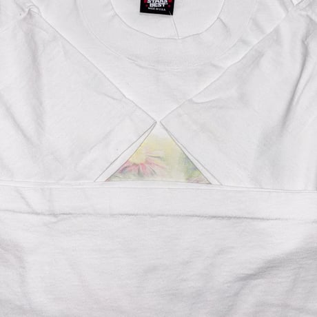 AIR WAVES PASTEL FLORAL CAT TEE #VCF24