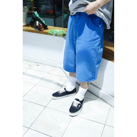 90’s CONGO JEANS Cotton 葛城 Blue shorts