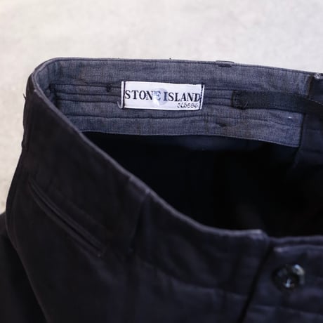 STONE ISLAND cotton no tuck pants