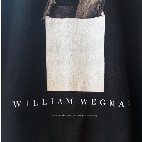 90's William Wegman "IN THE BOX" Museum T-shirt