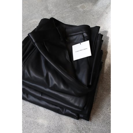 Calvin Klein PU Leather Pants