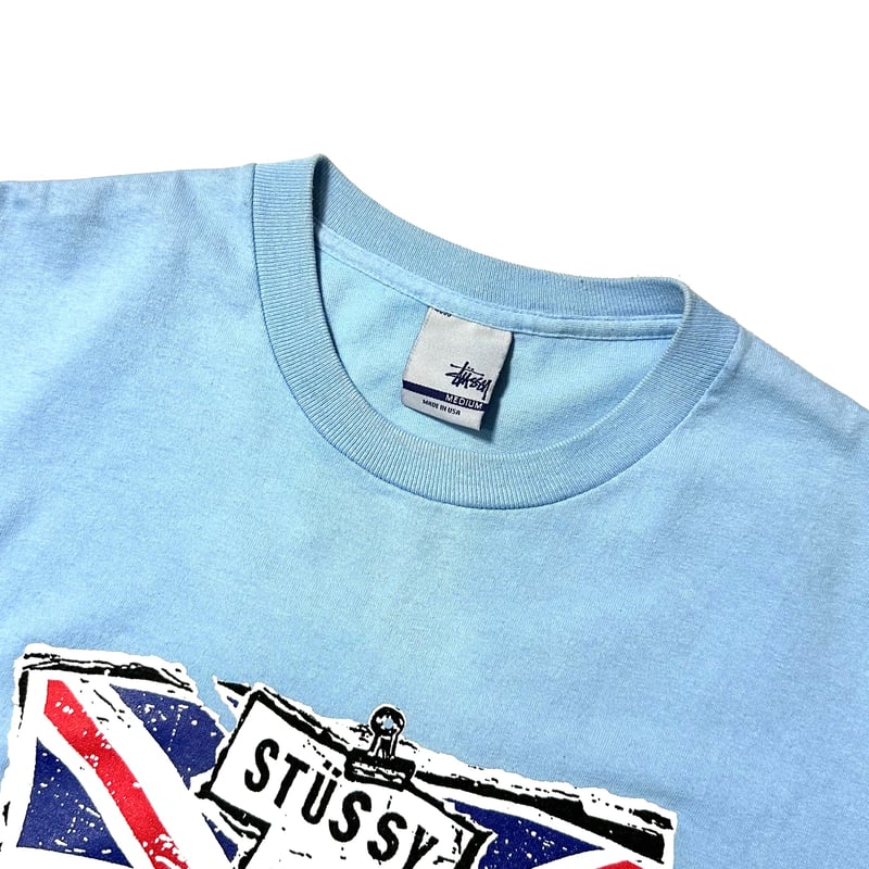 Stussy UK Tour ステューシー　ヴィンテージ　サイズＳ　美品 New NWT Dover Street Market DSM x Stüssy World Tour Crewneck