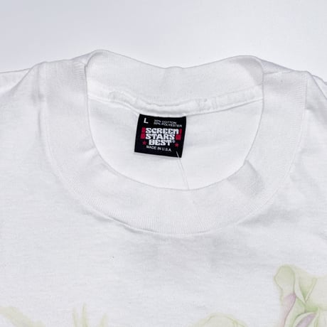 AIR WAVES PASTEL FLORAL CAT TEE #VCF24