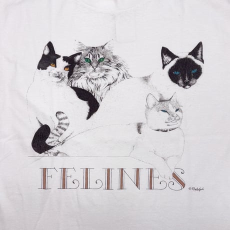 Rindolph FELINES CAT TEE #VCF38