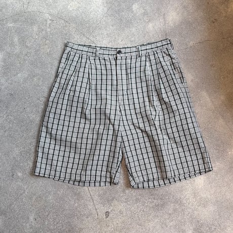 00's NIKE GOLF CHECK SHORTS