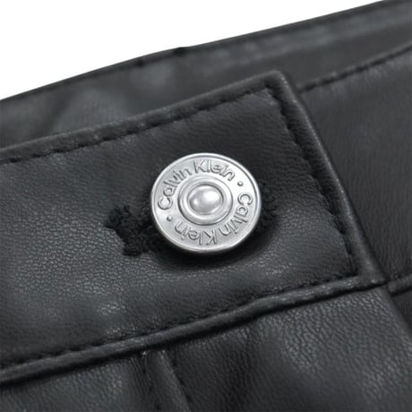 Calvin Klein PU Leather Pants