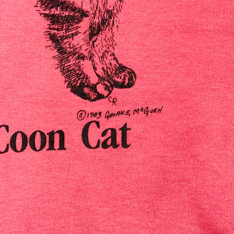GROANE MCGUREN Maine Coon CAT TEE #VCF33