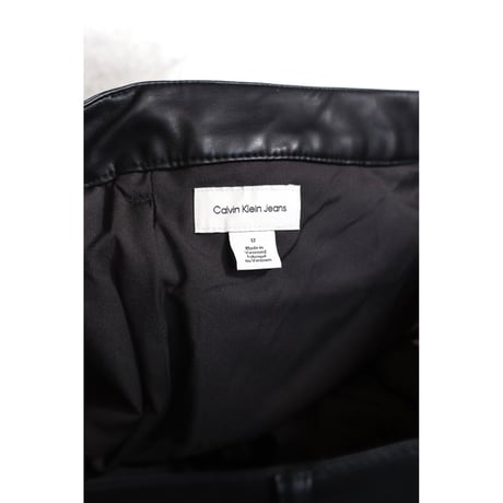 Calvin Klein PU Leather Pants